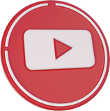 Youtube 3d icon